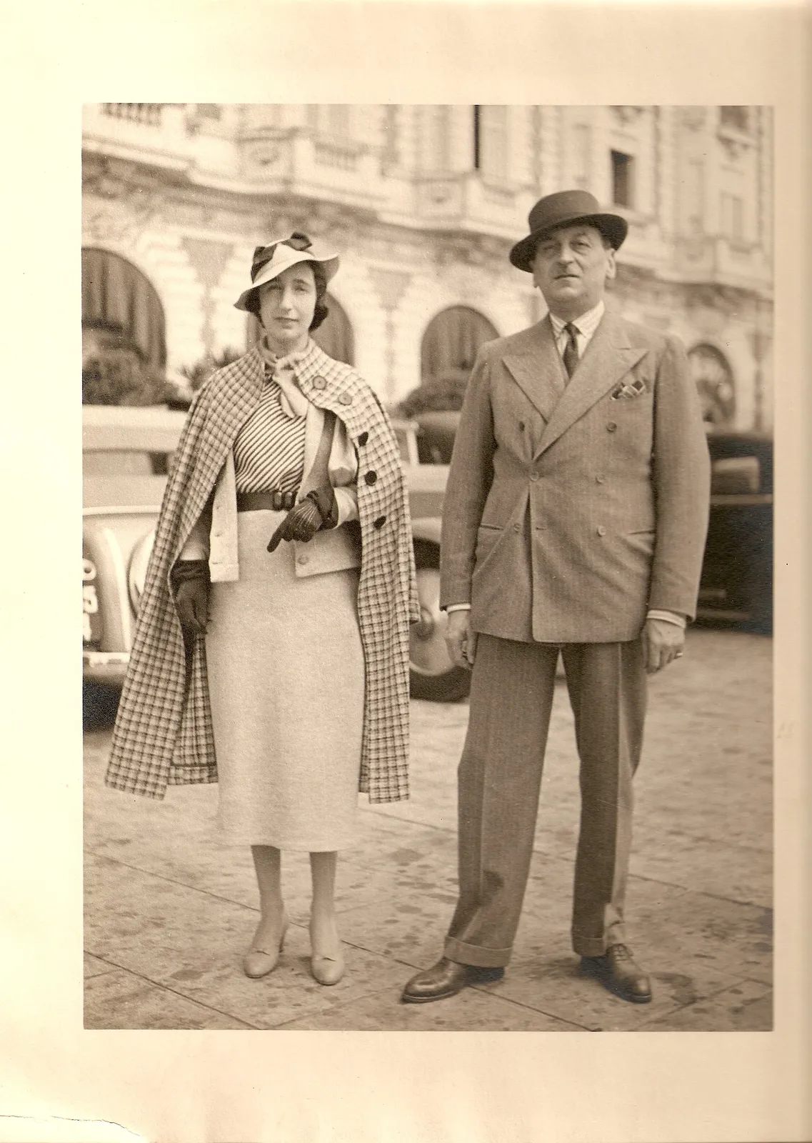 Jean et Odette à Cannes, 1935
